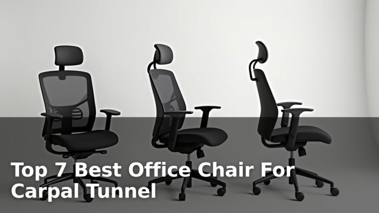 Top 7 Best Office Chair For Carpal Tunnel