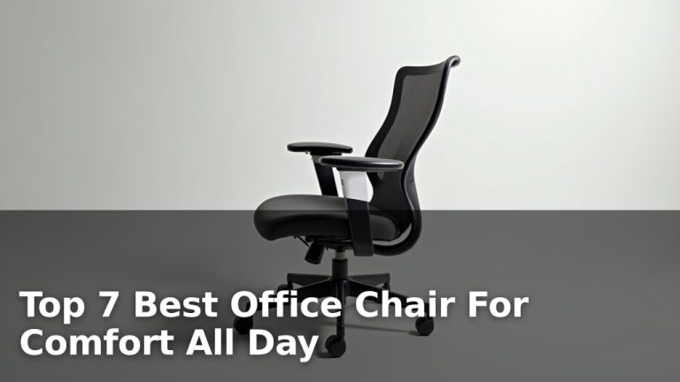 Top 7 Best Office Chair For Comfort All Day
