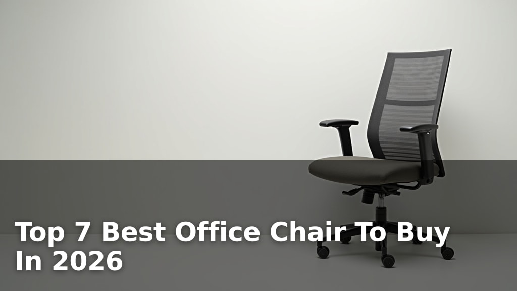 Top 7 Best Office Chair To Buy In 2026