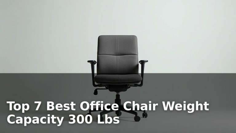 Top 7 Best Office Chair Weight Capacity 300 Lbs