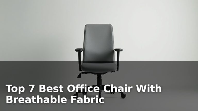 Top 7 Best Office Chair With Breathable Fabric