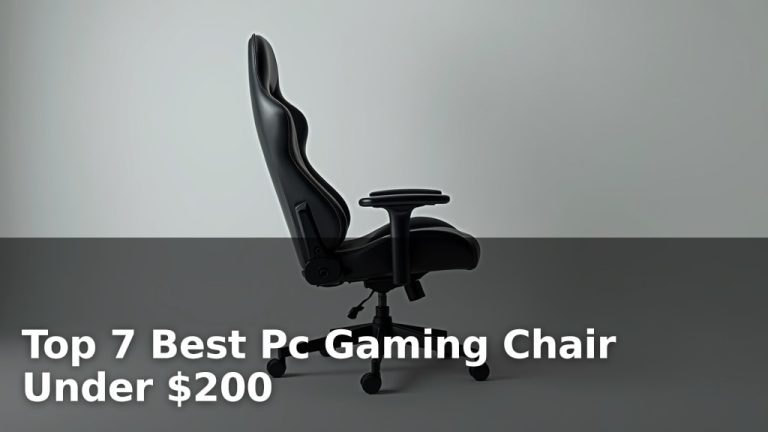 Top 7 Best Pc Gaming Chair Under $200