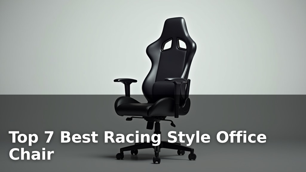 Top 7 Best Racing Style Office Chair