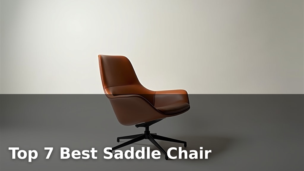 Top 7 Best Saddle Chair