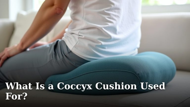 What Is a Coccyx Cushion Used For?