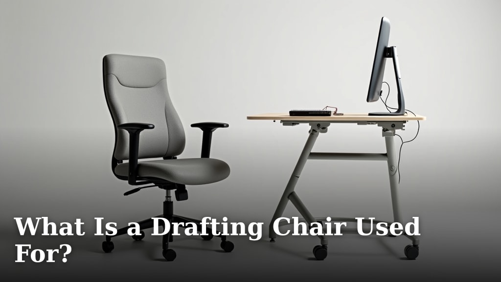 What Is a Drafting Chair Used For?