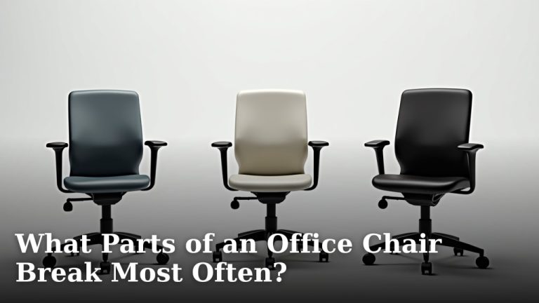 What Parts of an Office Chair Break Most Often?