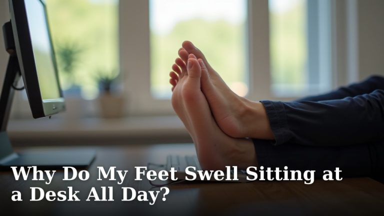 Why Do My Feet Swell Sitting at a Desk All Day?