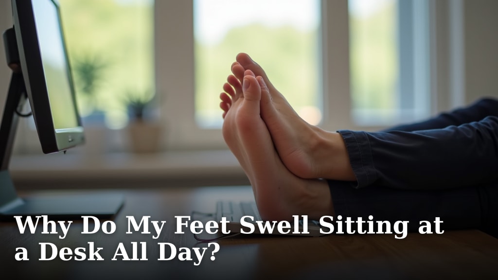 Why Do My Feet Swell Sitting at a Desk All Day?