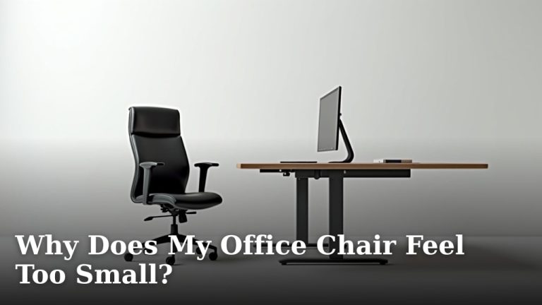 Why Does My Office Chair Feel Too Small?