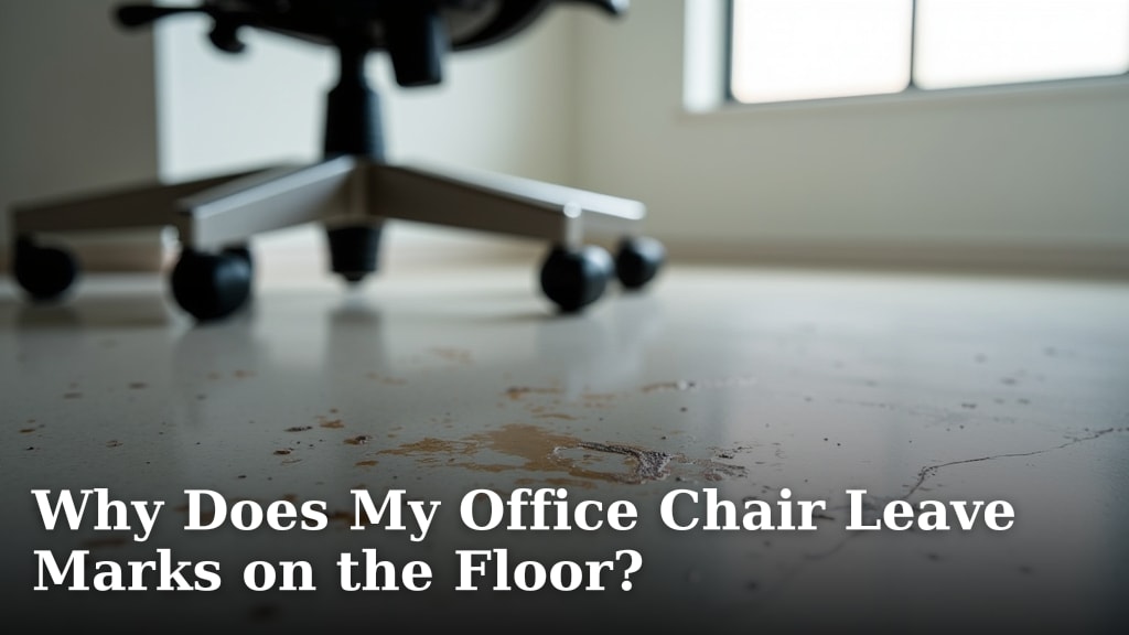 Why Does My Office Chair Leave Marks on the Floor?