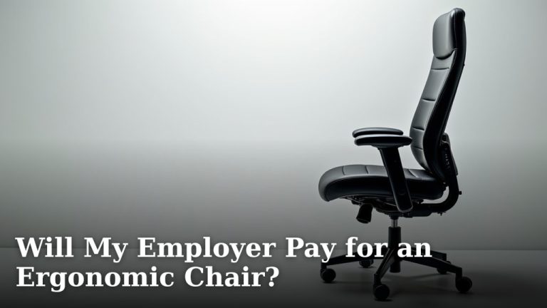 Will My Employer Pay for an Ergonomic Chair?